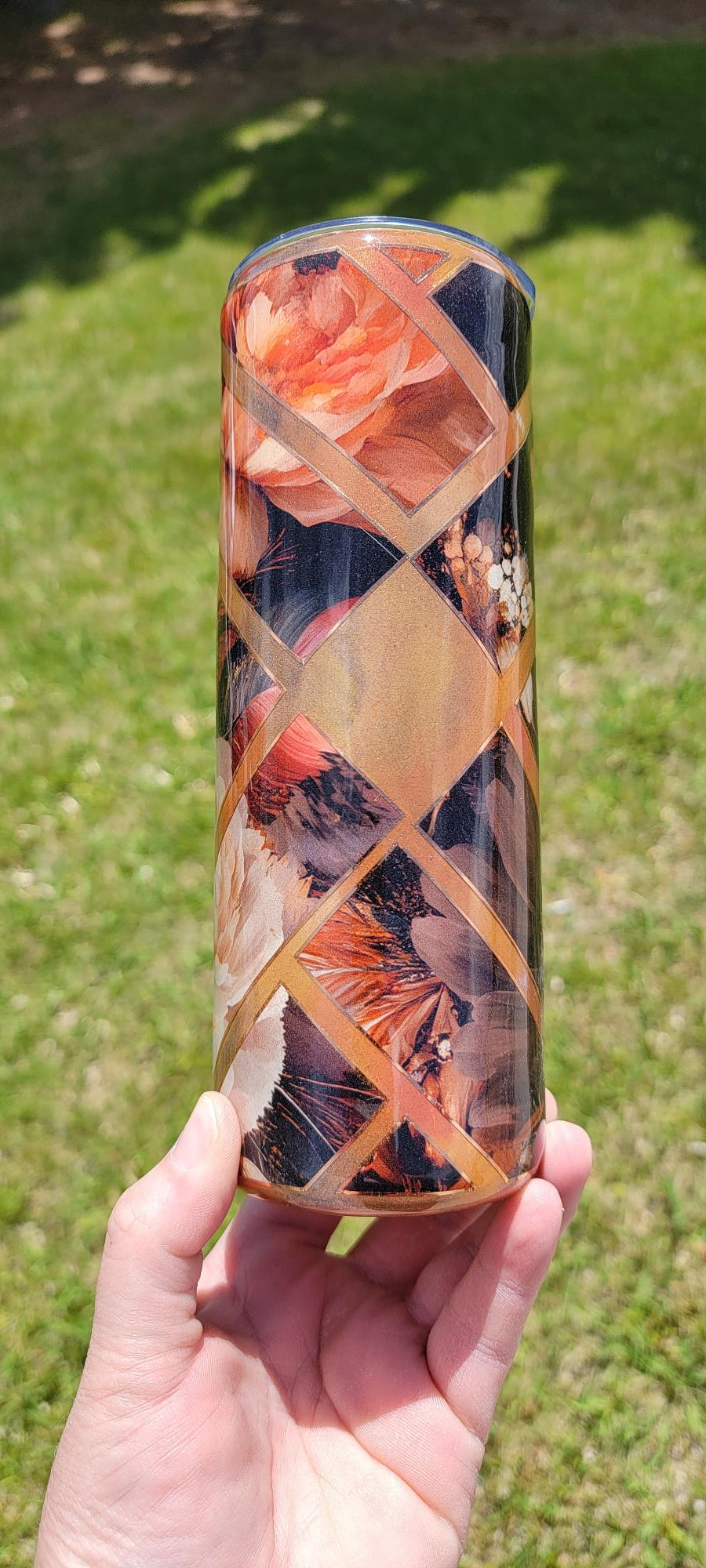 RTS {Fall Flower} 20 oz