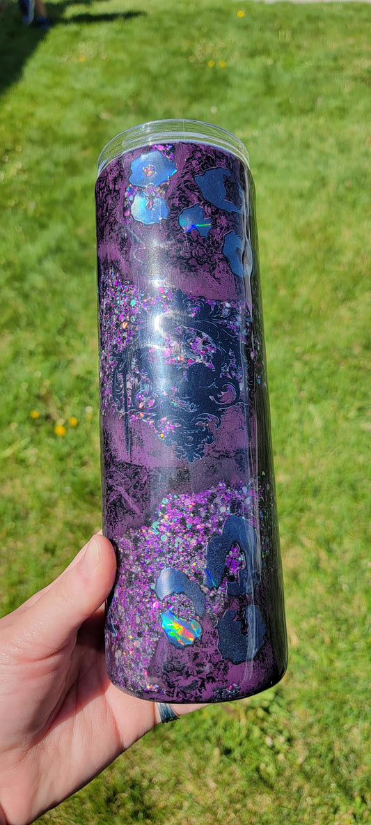 RTS {Purple Skull} 30 oz