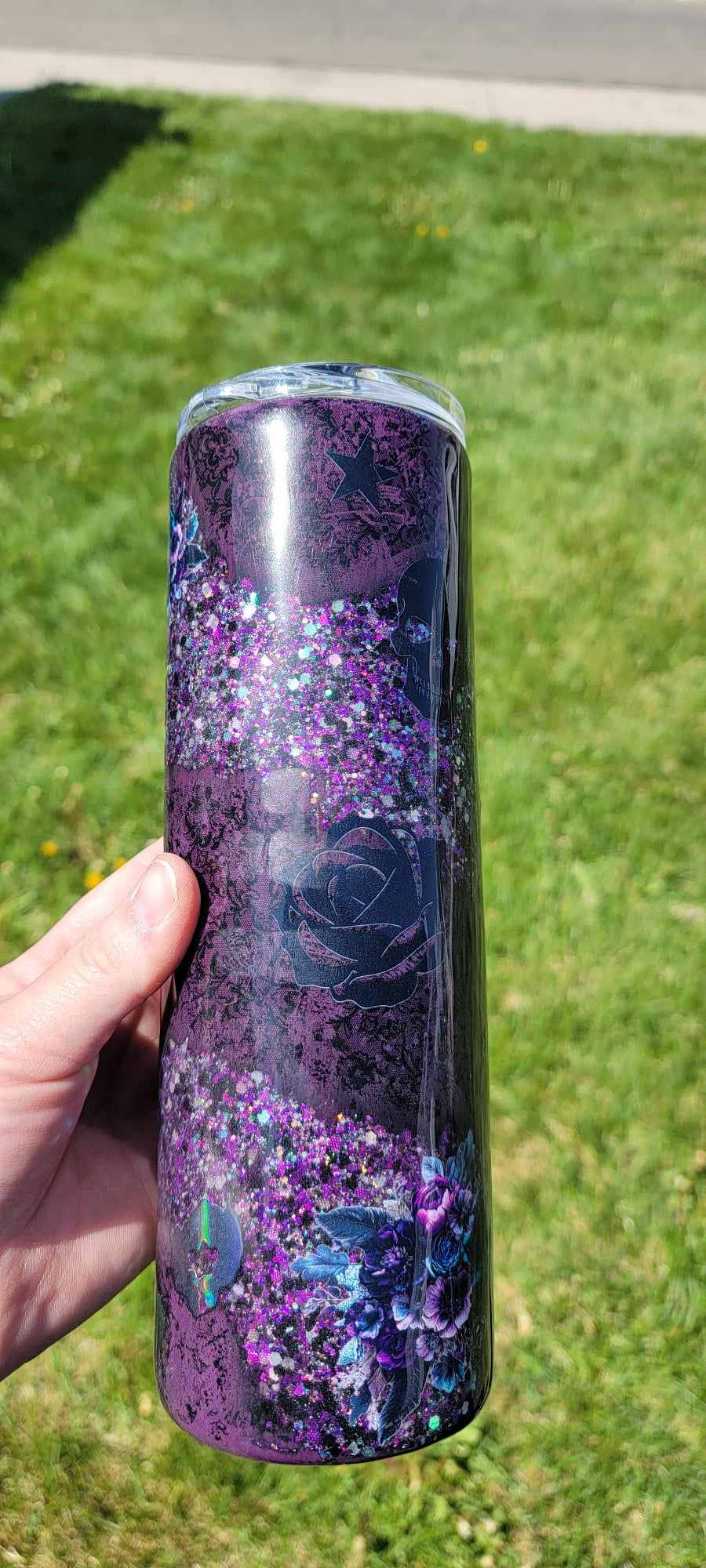RTS {Purple Skull} 30 oz