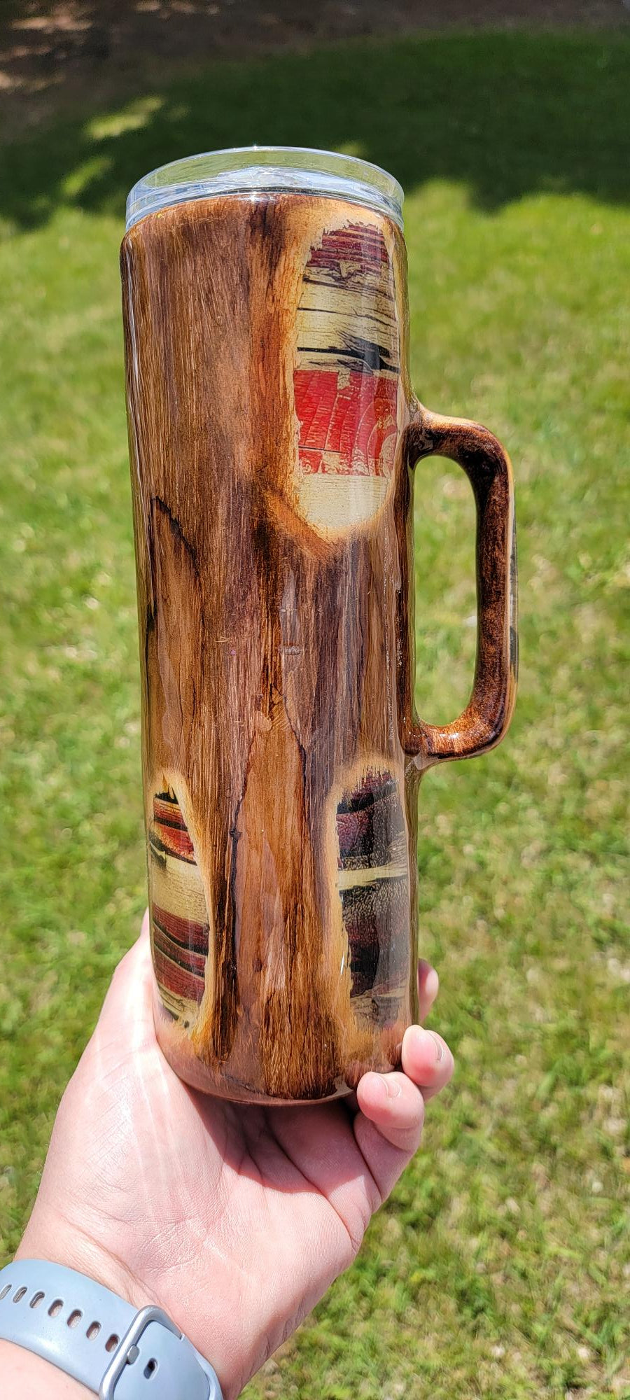 RTS {Rustic Flag} 30 oz