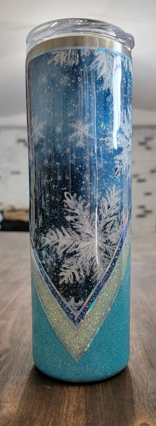Snowflake tumbler